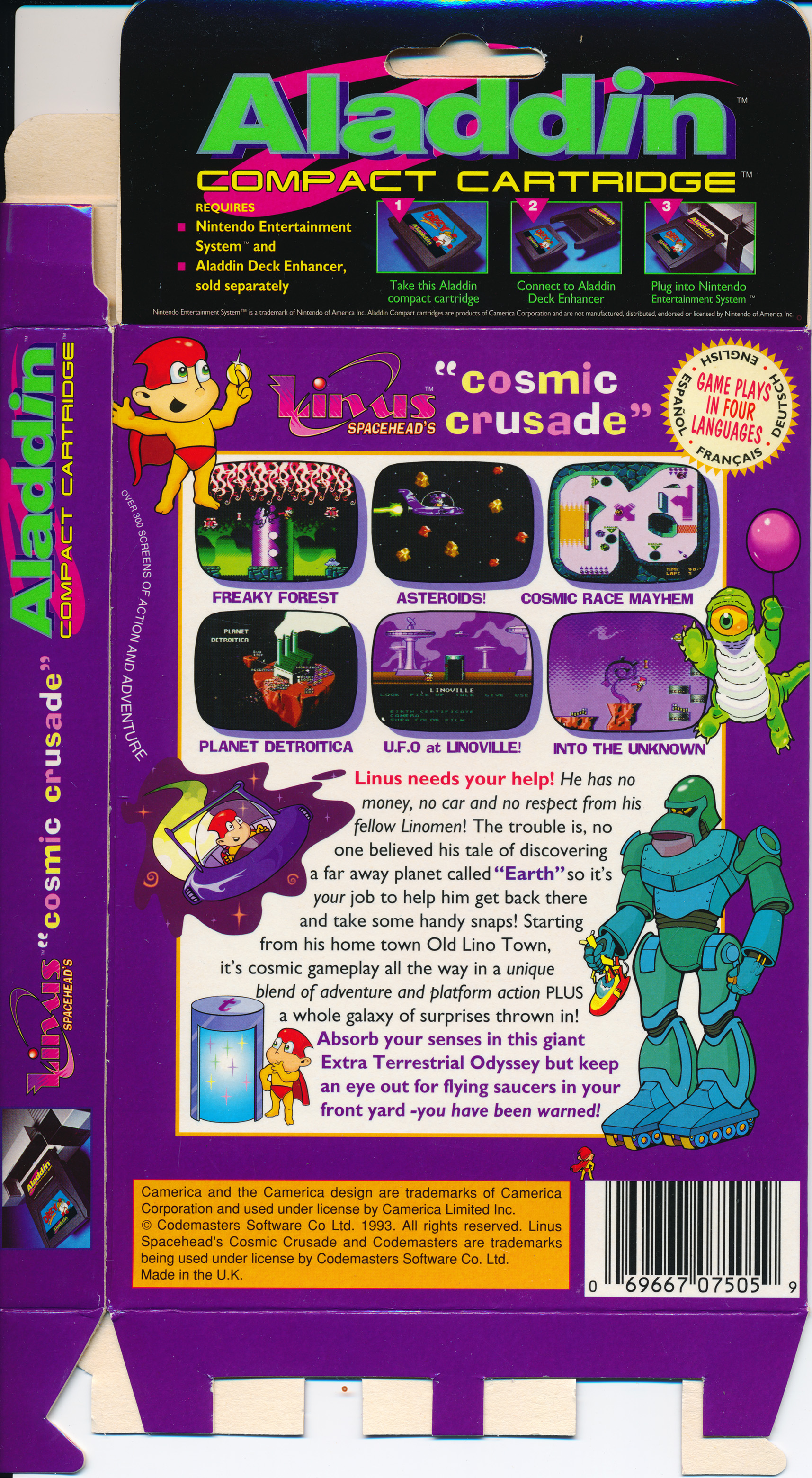 Index of /NES/Linus Spacehead's Cosmic Crusade